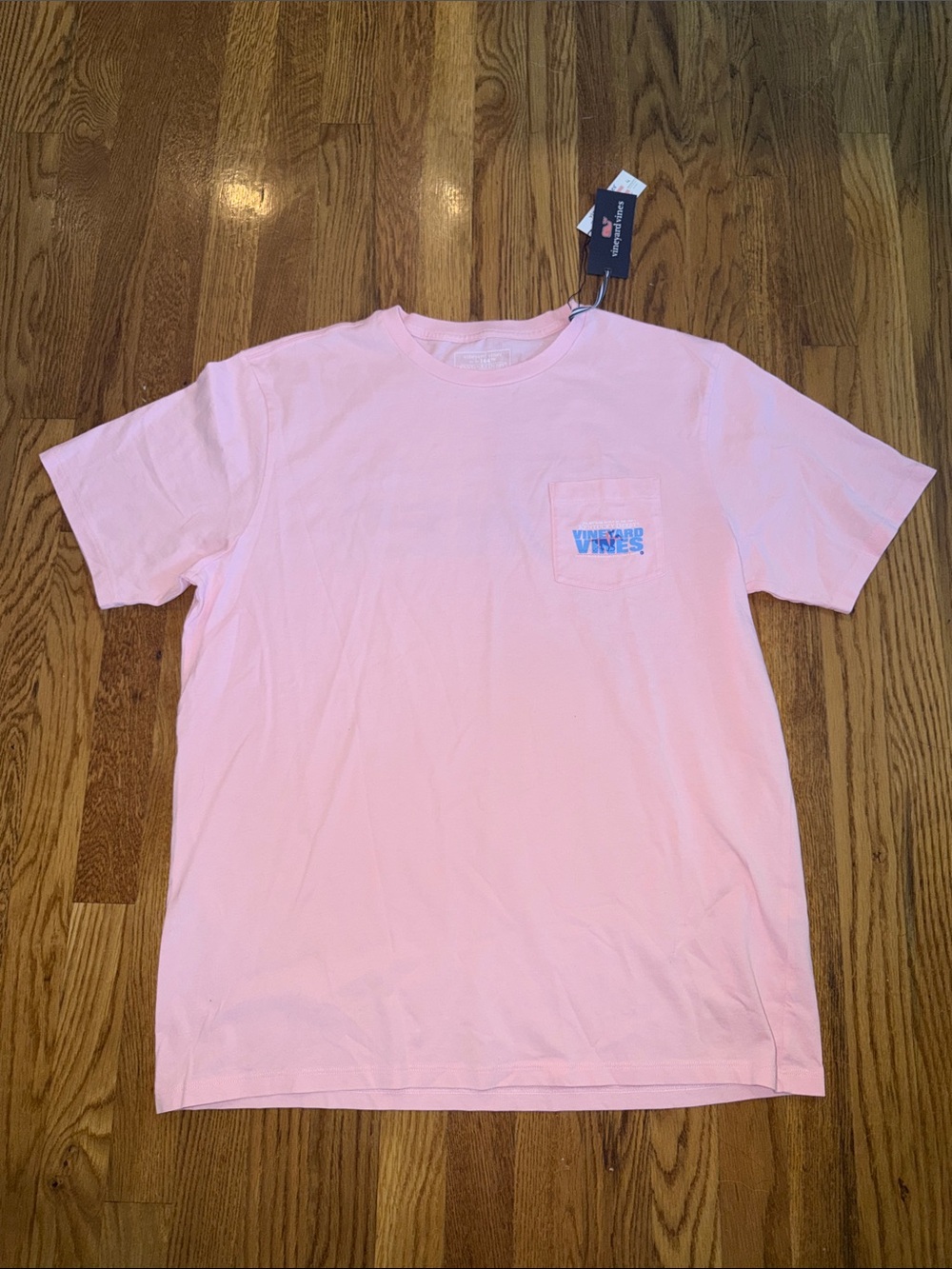 Vineyard Vines Kentucky Derby Men’s Light Pink Short Sleeve Pocket Tee